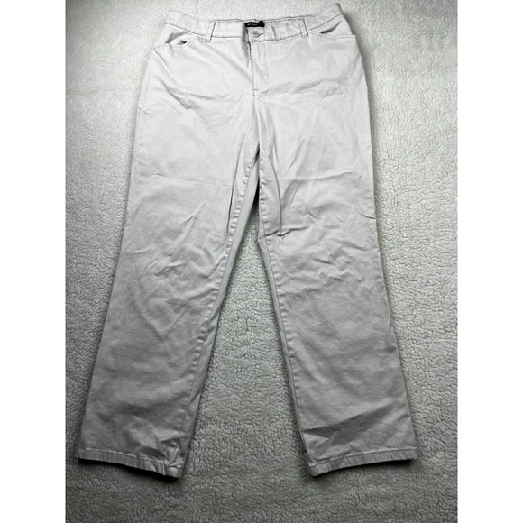 Lee Pants - Lee Pants Womens Size 12 Comfort Straight Leg Flat Front 4 Pocket Design‎ Khaki